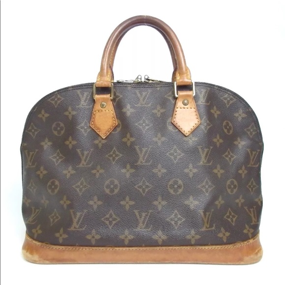 Louis Vuitton Handbags - Auth Louis Vuitton Alma Satchel Bag Vintage